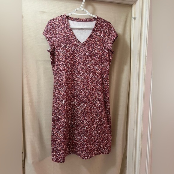 L.L. Bean Dresses & Skirts - 🔴L.l bean women’s mini short sleeve dress side pocket size small
